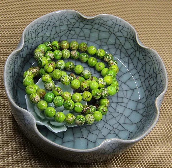 Jasper_Round_Beads_Stretch_Bracelet
