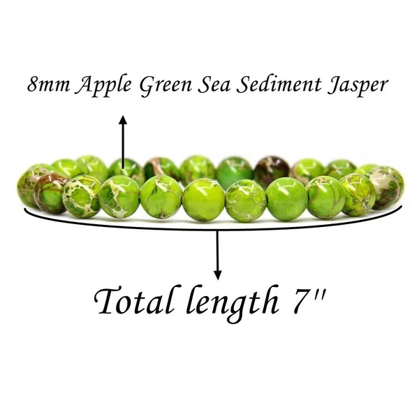 Jasper_Round_Beads_Stretch_Bracelet