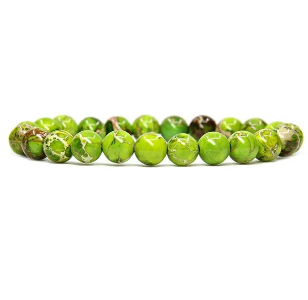 Jasper_Round_Beads_Stretch_Bracelet