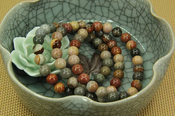 Jasper_Round_Bead_Stretch_Bracelet