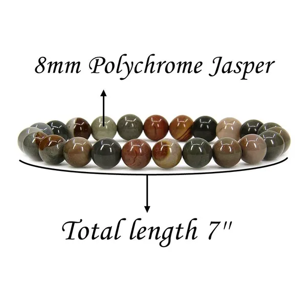 Jasper_Round_Bead_Stretch_Bracelet