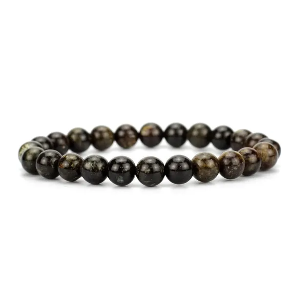 Gemstone_Round_Beads_Stretch_Bracelet