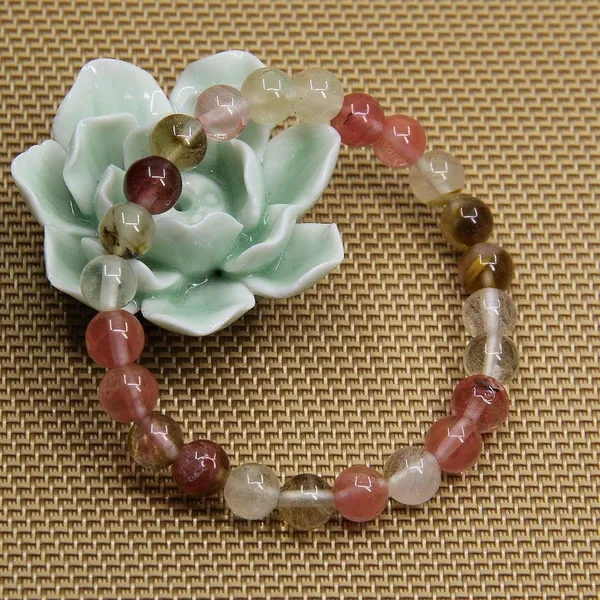 Gemstone_Round_Beads_Stretch_Bracelet
