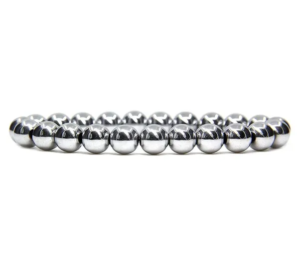 Hematite_Round_Beads_Stretch_Bracelet