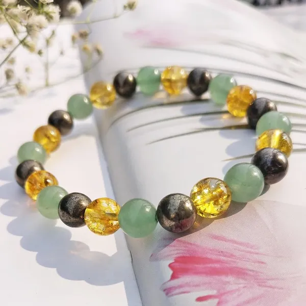 Citrine_Crystal_Bead_Bracelet
