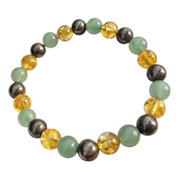 Citrine_Crystal_Bead_Bracelet