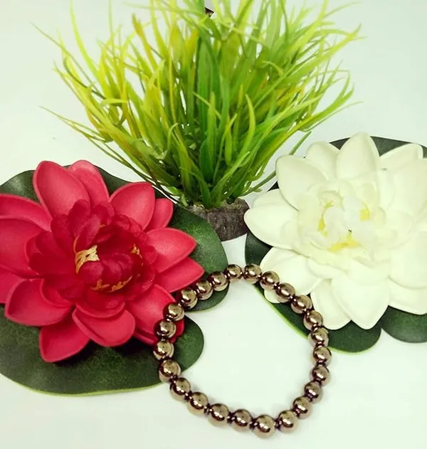 Pyrite_Gemstone_Bead_Bracelet