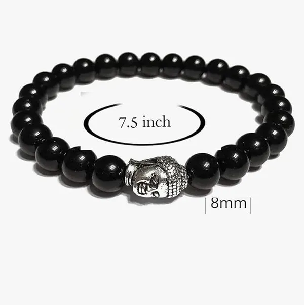 Black_Onyx_Buddha_Bead_Bracelet