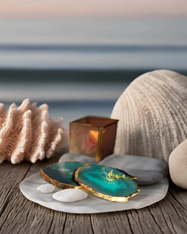 Agate_Stone_Coaster_Set