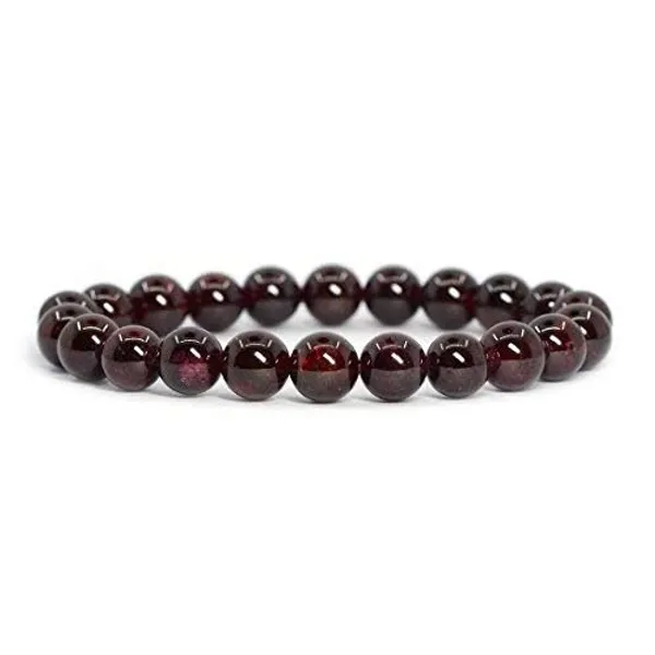 Garnet_Crystal_Bead_Bracelet