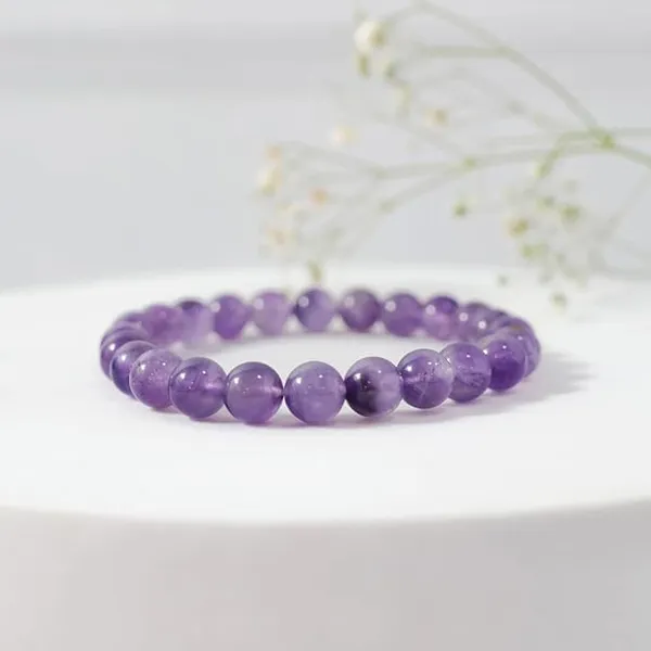 Amethyst_Bead_Bracelet