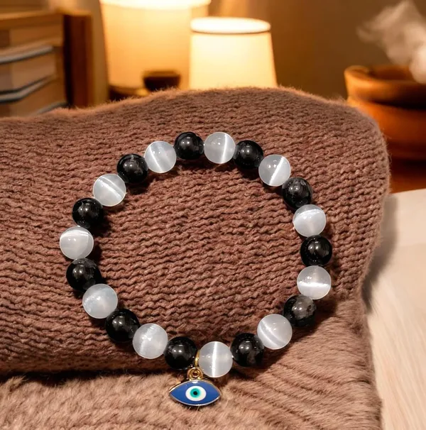Black_Tourmaline_And_Selenite_Crystal_Bead_Bracelet