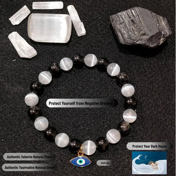 Black_Tourmaline_And_Selenite_Crystal_Bead_Bracelet