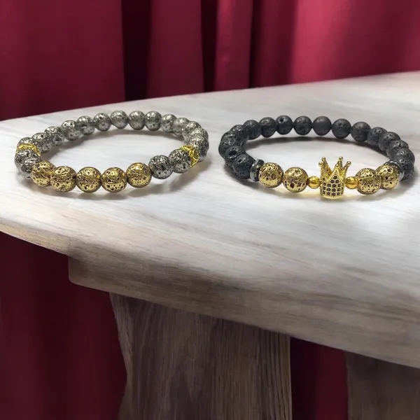 Lava_Stone_Couple_Bracelet_Set