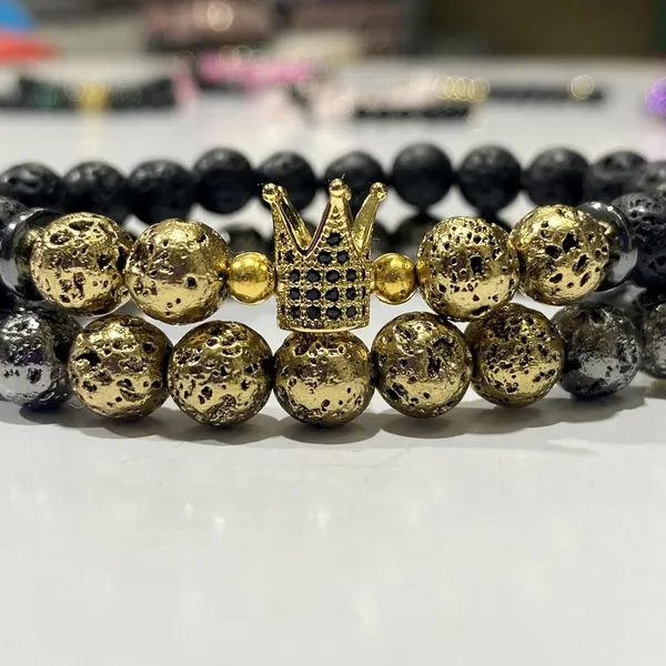 Lava_Stone_Couple_Bracelet_Set