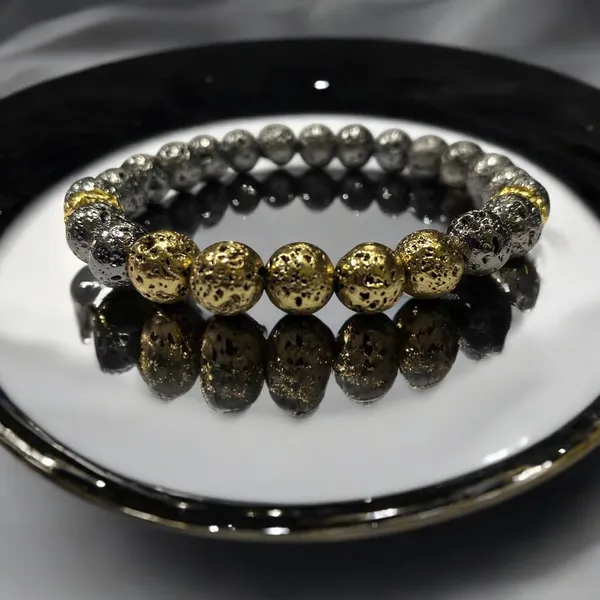 Lava_Stone_Couple_Bracelet_Set