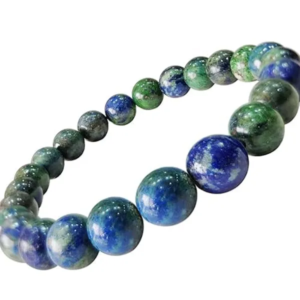 Chrysocolla_Bead_Stretch_Bracelet