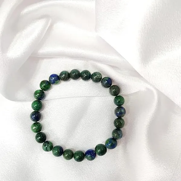 Chrysocolla_Bead_Stretch_Bracelet