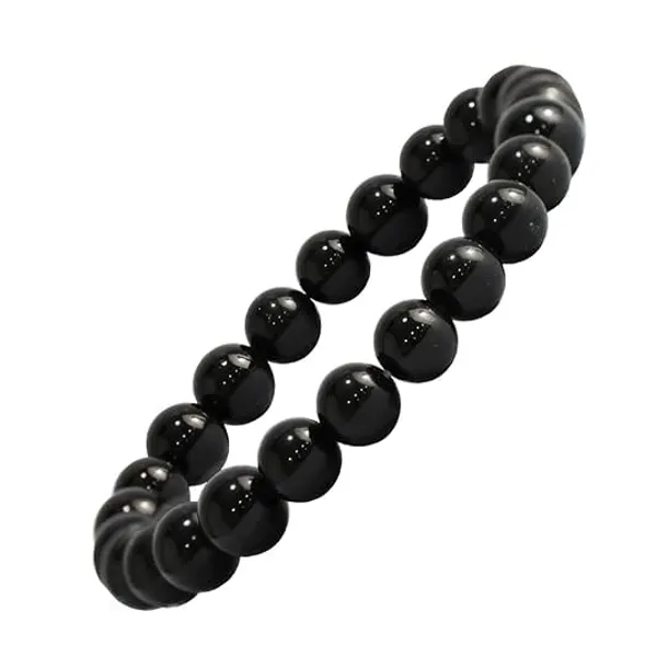 Tourmaline_Bead_Stretch_Bracelet
