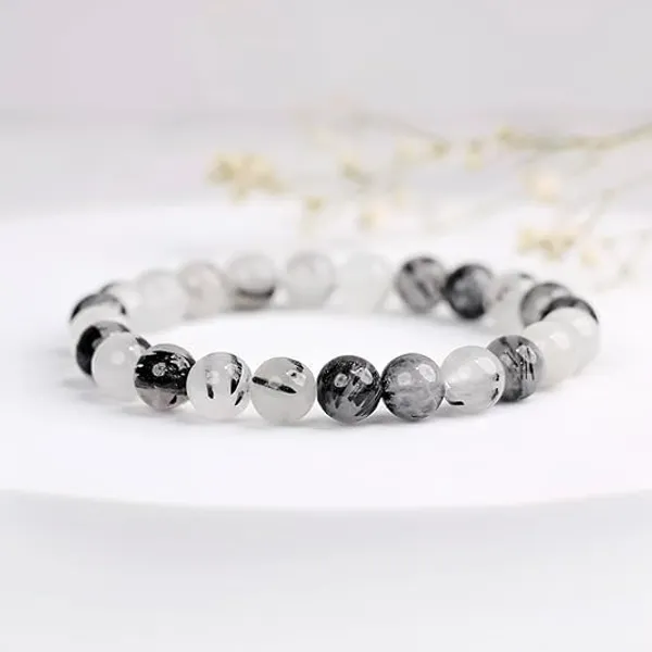 Rutilated_Quartz_Bead_Stretch_Bracelet