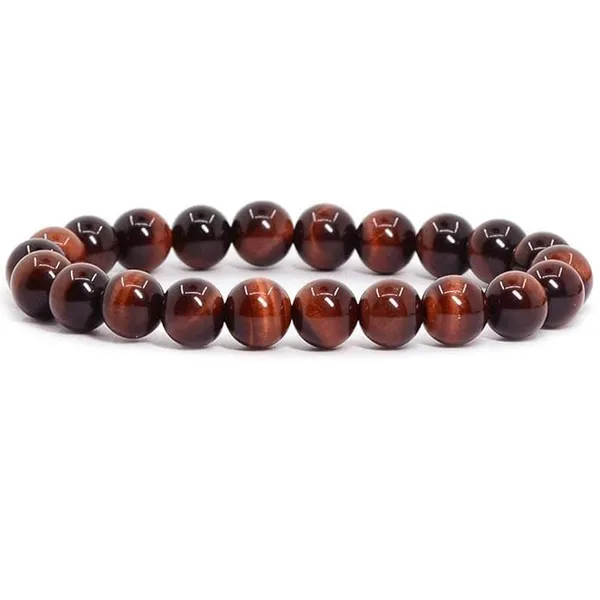 Gemstone_Round_Beads_Stretch_Bracelet