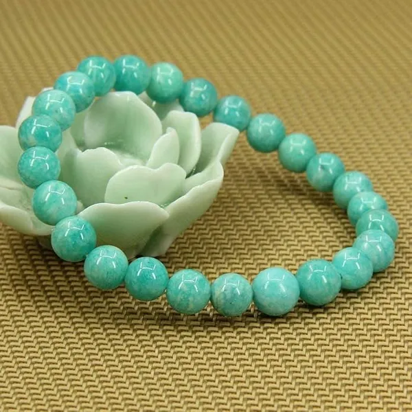 Amazonite_Bead_Stretch_Bracelet