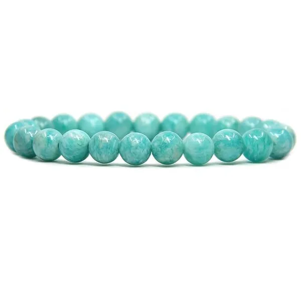 Amazonite_Bead_Stretch_Bracelet