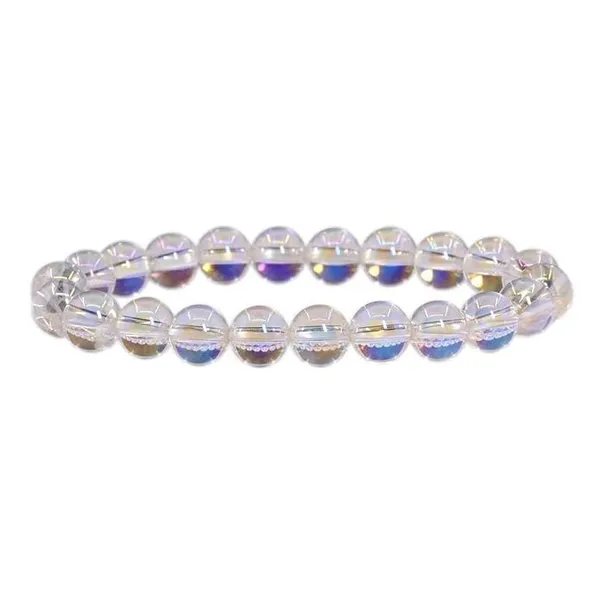 Quartz_Round_Beads_Stretch_Bracelet