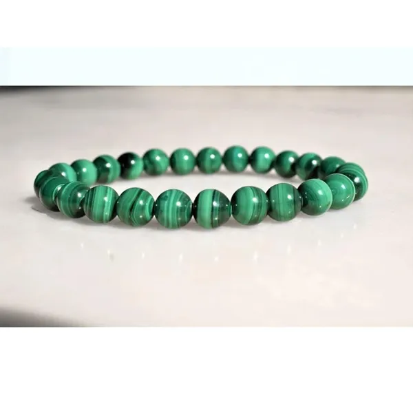 Malachite_Bead_Bracelet