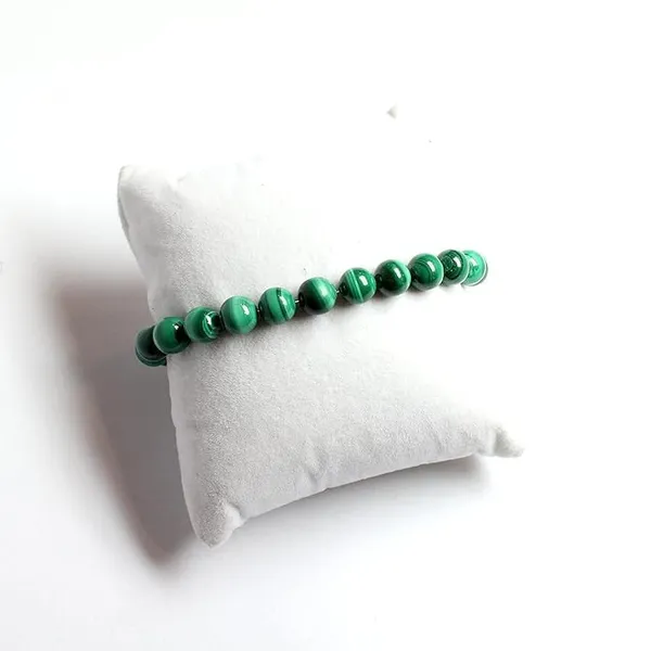 Malachite_Bead_Bracelet