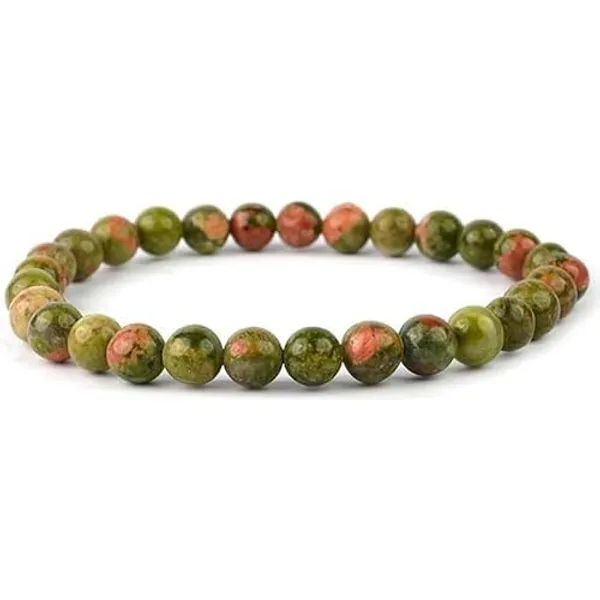 Unakite_Gemstone_Bracelet
