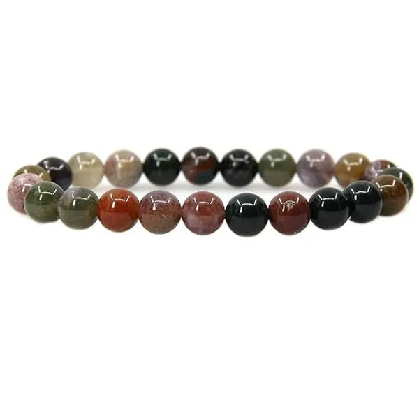 Agate_Beaded_Stretch_Bracelet
