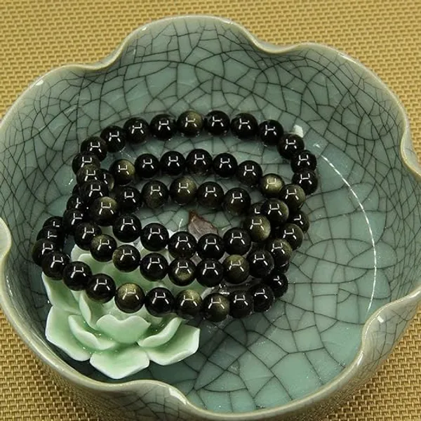Semi_Precious_Gemstone_Beaded_Stretch_Bracelet