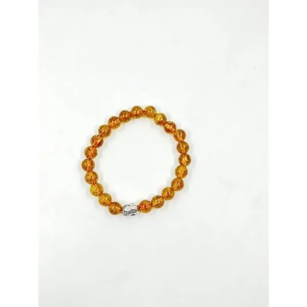 Citrine_Buddha_Bead_Bracelet