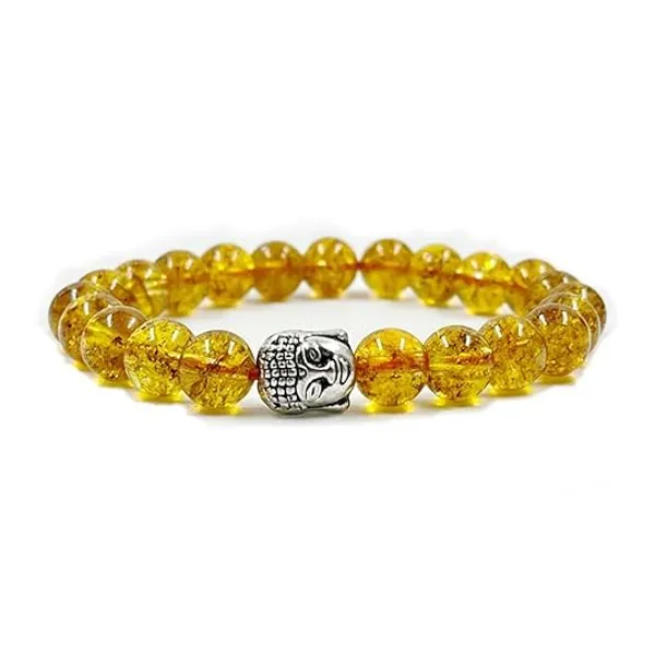 Citrine_Buddha_Bead_Bracelet