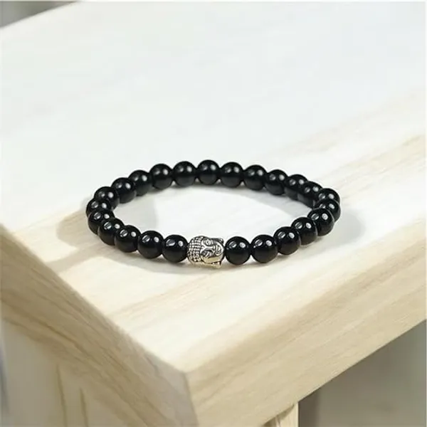 Black_Onyx_Buddha_Bead_Bracelet