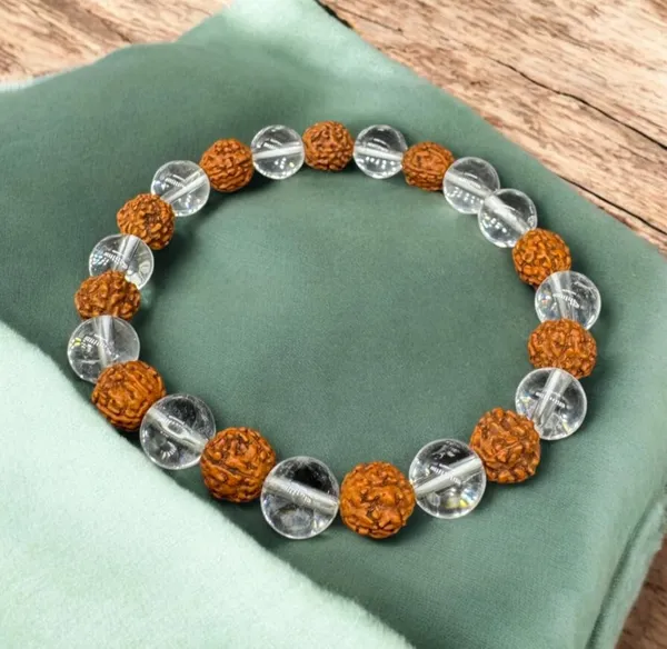 Rudraksha_Sphatik_Bracelet
