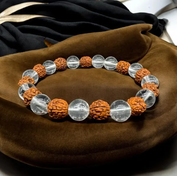 Rudraksha_Sphatik_Bracelet