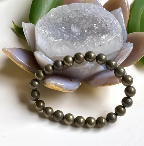 Pyrite_Crystal_Stretch_Bracelet