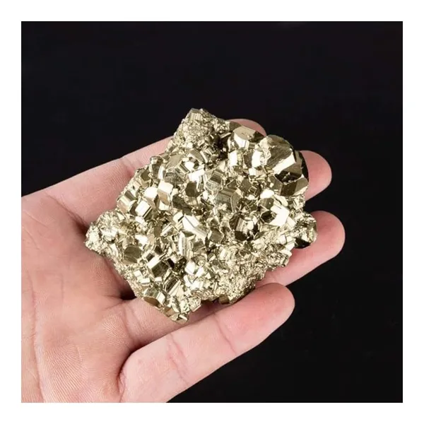 Golden_Pyrite_Cluster