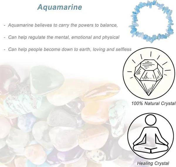 Aquamarine_Chip_Bead_Stretch_Bracelet