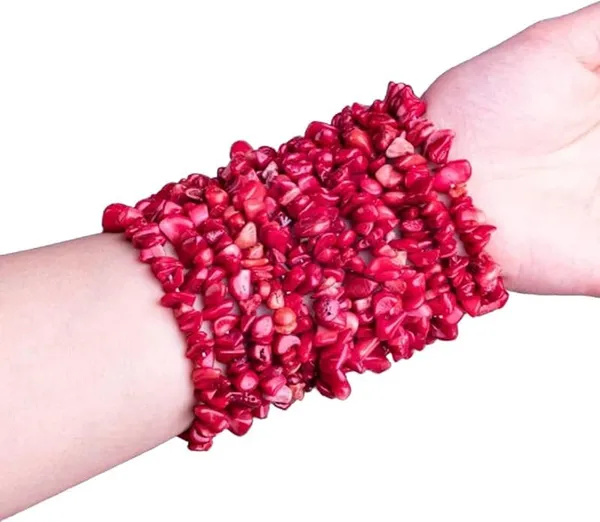 Red_Jasper_Chip_Bead_Stretch_Bracelet