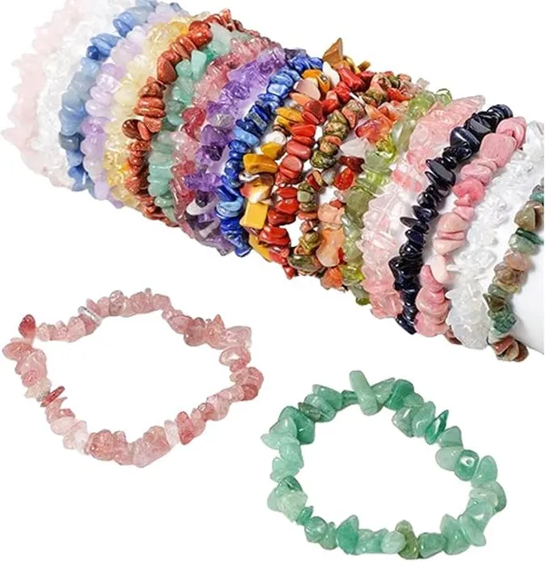 Gemstone_Chip_Stretch_Bracelet