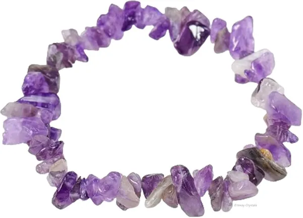 Amethyst_Chip_Bead_Stretch_Bracelet