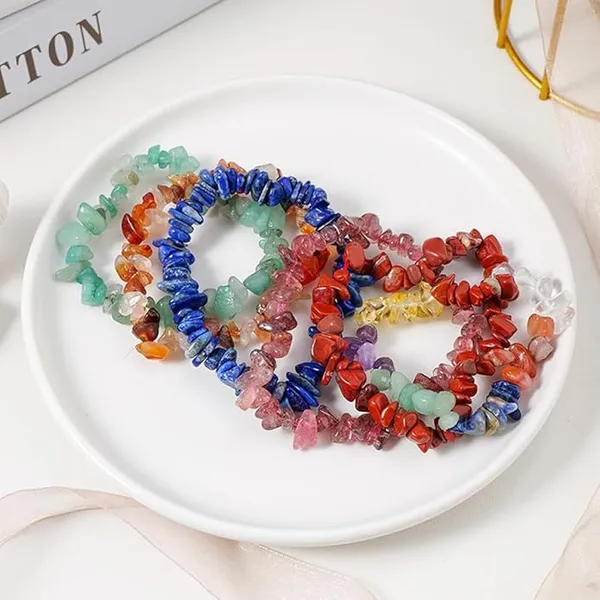Amethyst_Chip_Bead_Stretch_Bracelet