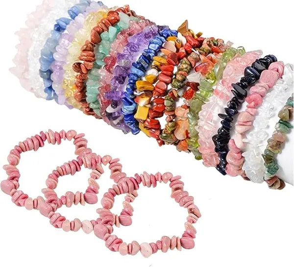 Gemstone_Chip_Stretch_Bracelet
