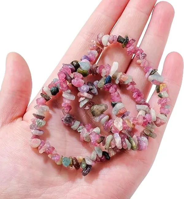 Tourmaline_Chip_Bead_Stretch_Bracelet