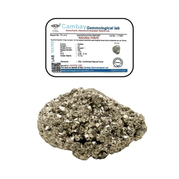 Pyrite_Stone_Cluster