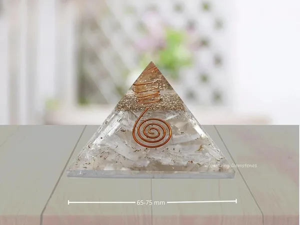 Selenite_Orgonite_Pyramid