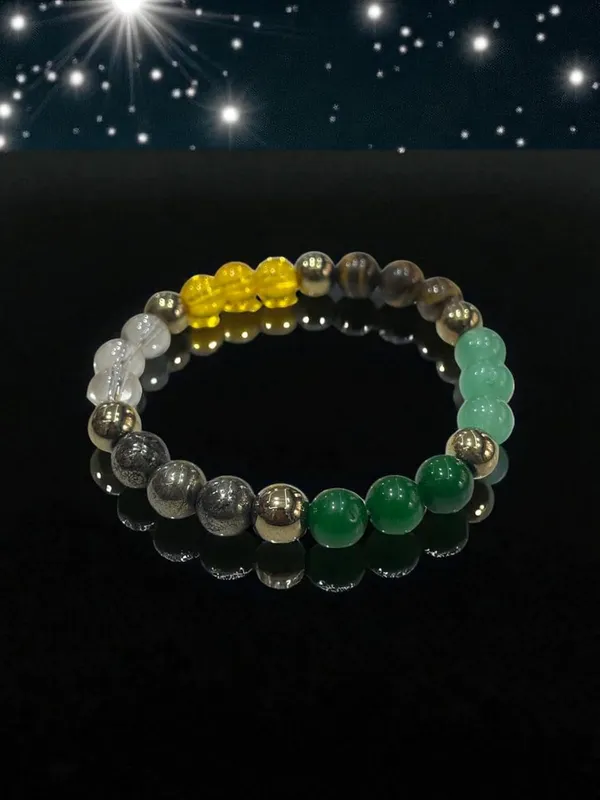 Pyrite_Stone_Beaded_Bracelet